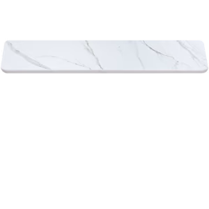 Thermoform Quick Ship Table Tops - Calcutta Marble - 30" x 72"