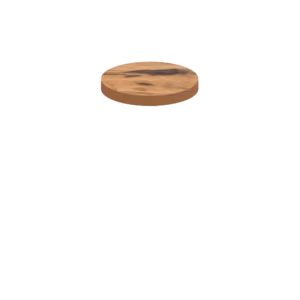 Urban Quick Ship Table Tops - Natural Heartwood - 24" Round