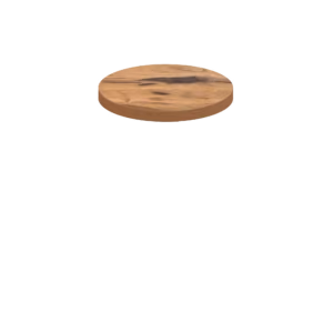 Urban Quick Ship Table Tops - Natural Heartwood - 30" Round