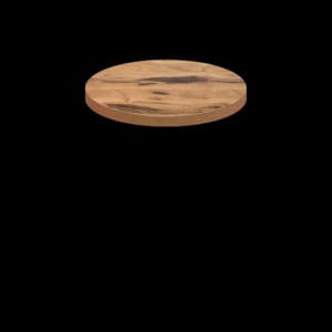 Urban Quick Ship Table Tops - Natural Heartwood - 36" Round