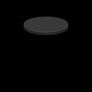 Urban Quick Ship Table Tops - Onyx - 36" Round
