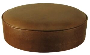Buckskin Vinyl Button Top Seat
