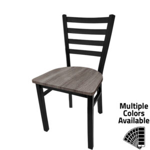 CM 234 Standard Ladderback Metal Frame Chair