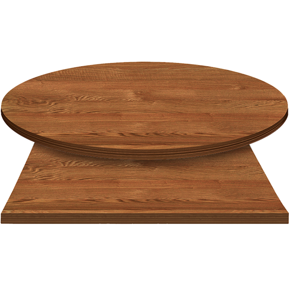 E*Wood (Oak) Manufactured Table Tops – 1″ or 2″ thicknesses – Timber Stain