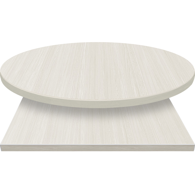 3mm Table Tops White Ash with matching 3mm edge
