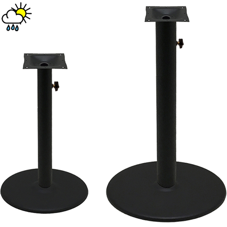 DURAFINISH Outdoor Stamped Steel Disc Bases