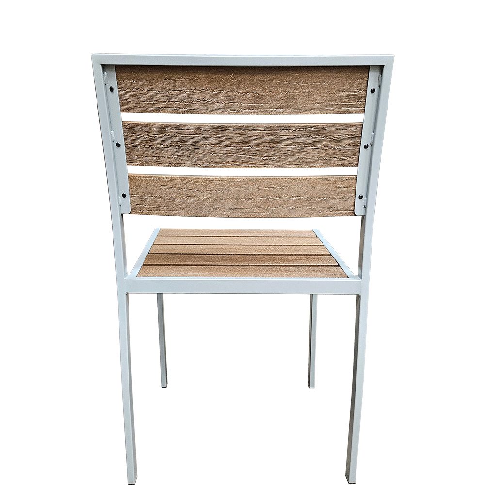OD-CM-TK-B Outdoor Teak Chair with Brown Slats - Image 5