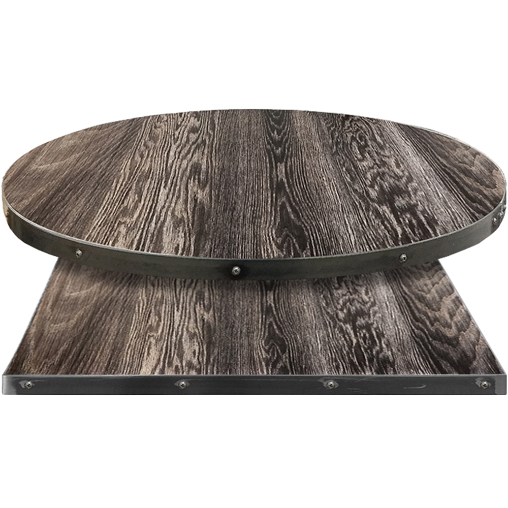 Fortress Darkwash table tops Black dye