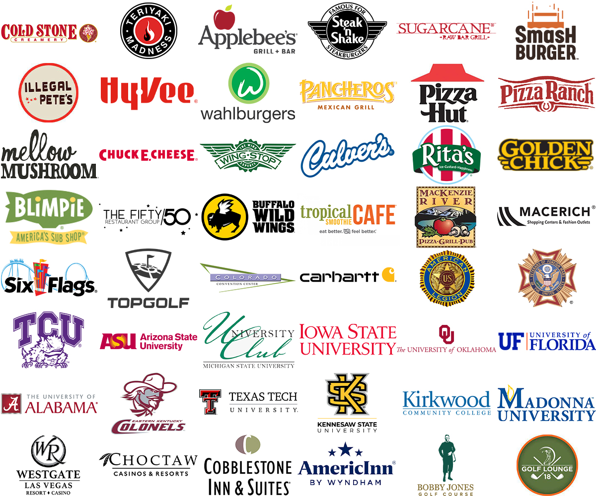 National Restaurants and Restaurant Chains Oak Street Manufacturing has worked with! National Restaurants and Restaurant Chains Oak Street Manufacturing has worked with!