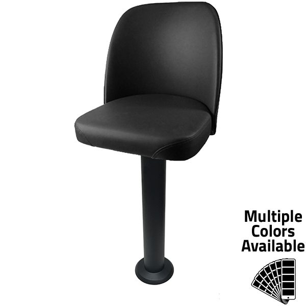 SL6133IMP Bucket Restaurant Bolt Down Pedestal Barstool – Standard