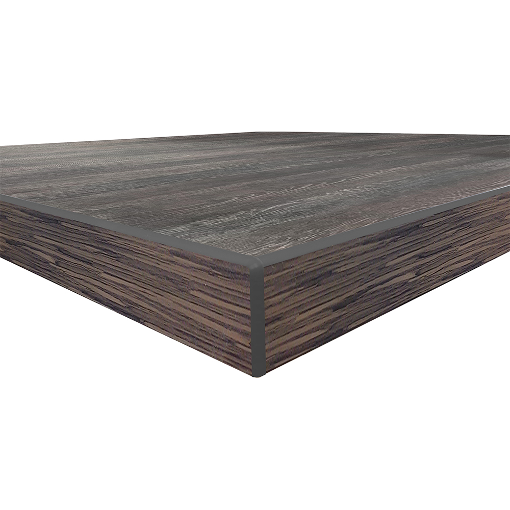 Backwoods Smoked Oak with coordinating 3MM edge corner zoomed