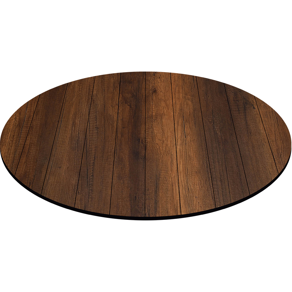 COMPCOR Knotty Oak Round No Hole