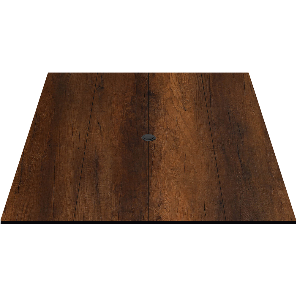 COMPCOR Knotty Oak Square