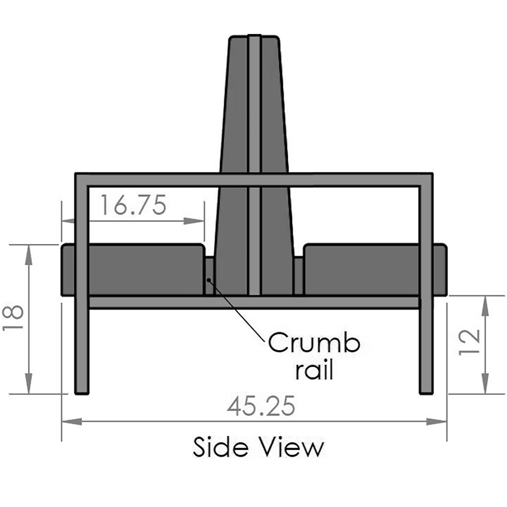 Reef Indoor/Outdoor Vinyl/Upholstered Booths - Image 4
