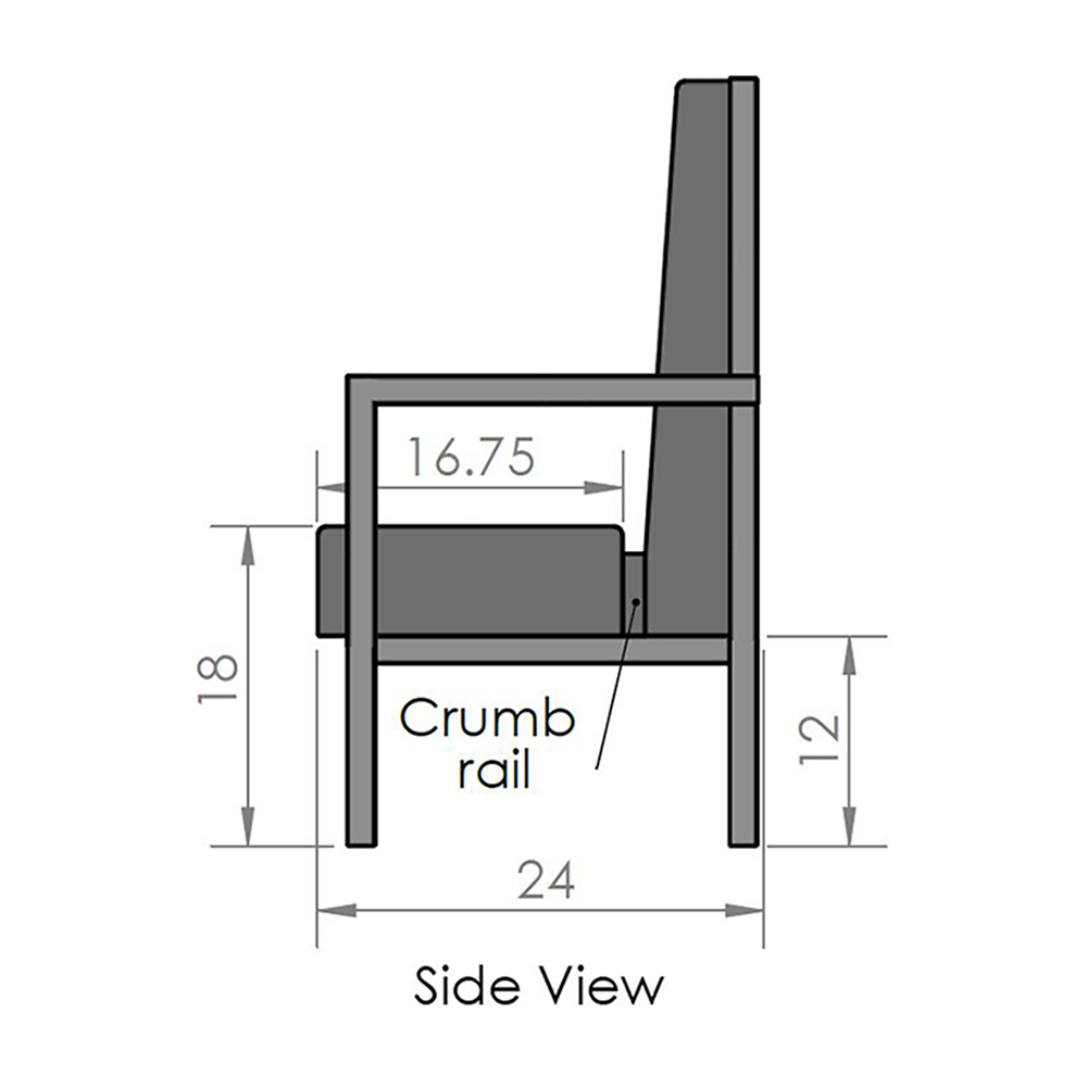 Reef Indoor/Outdoor Vinyl/Upholstered Booths - Image 3
