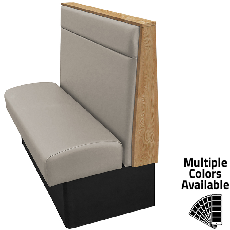 Drake Double Booth Gray Vinyl