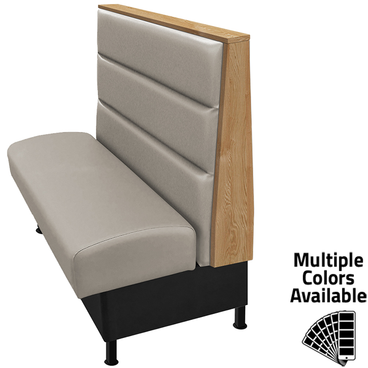 Click here to view Kingsley vinyl/upholstered restaurant booths