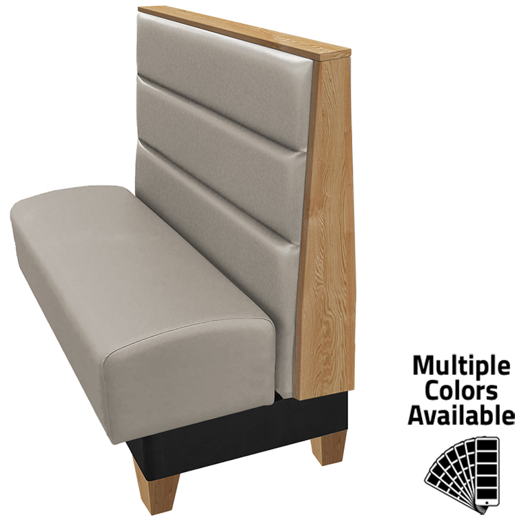 Click here to view Kingsley vinyl/upholstered restaurant booths