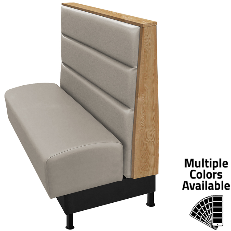 Click here to view Kingsley vinyl/upholstered restaurant booths
