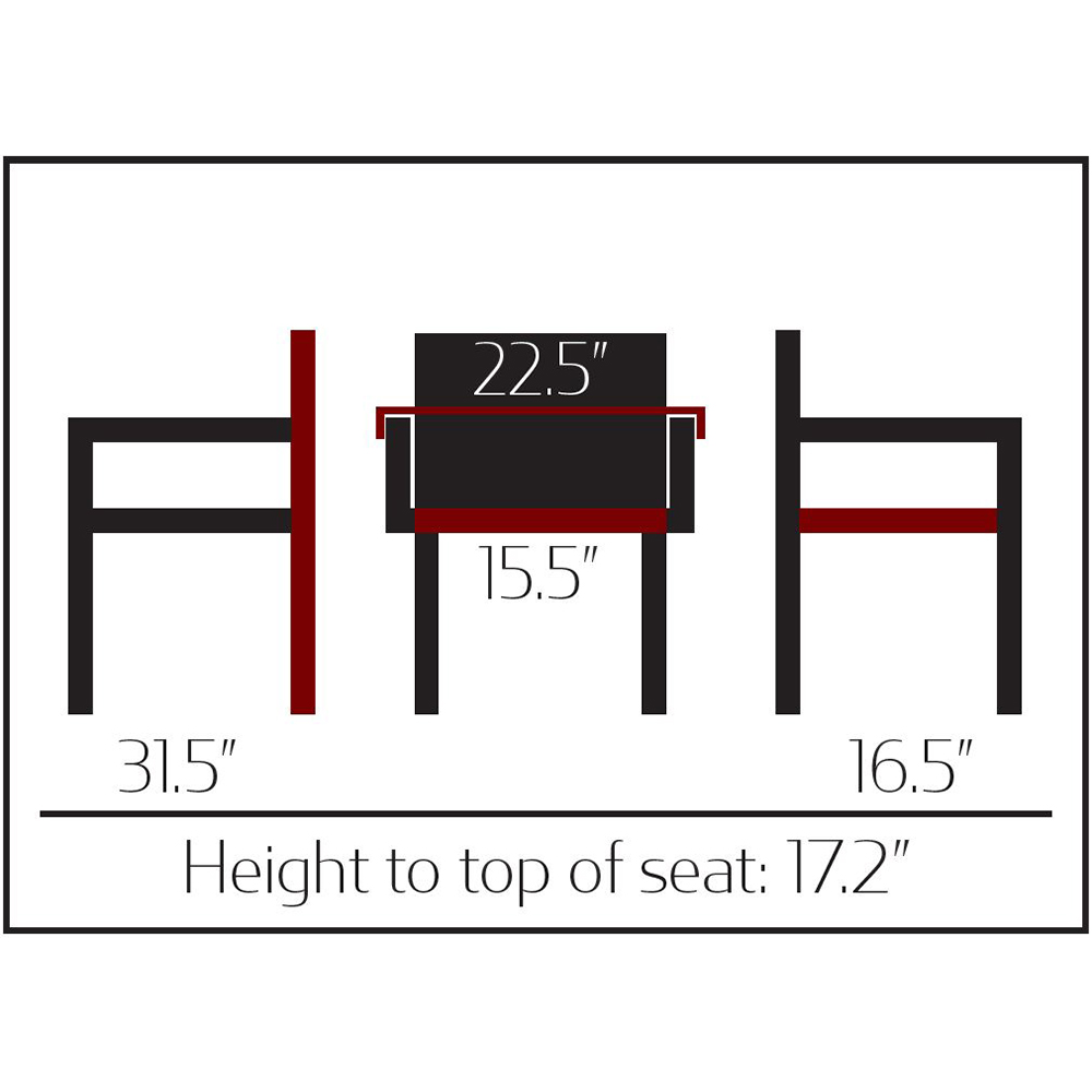 OD-CH-727 Rainier Outdoor Armchair - Image 5