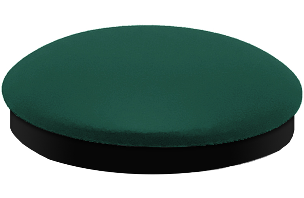Hunter Green Vinyl Slimline Button Top Seat