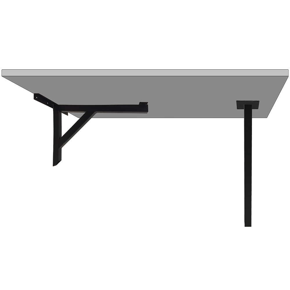 Table Base – Cantilever – 27.5″ with Pin Leg – Standard Height – 2″ Square Column