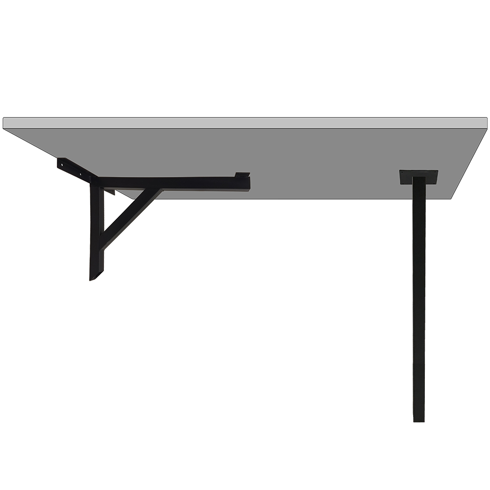 Table Base – Cantilever – 27.5″ with Pin Leg – Bar Height – 2″ Square Column