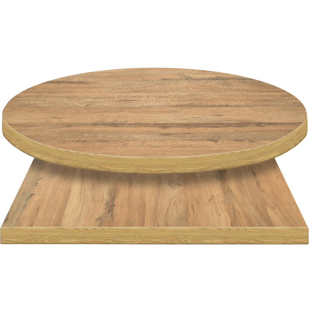 PVC Edge Manufactured Table Tops – 2″ thickness – Pinnacle Modoc Poplar Laminate
