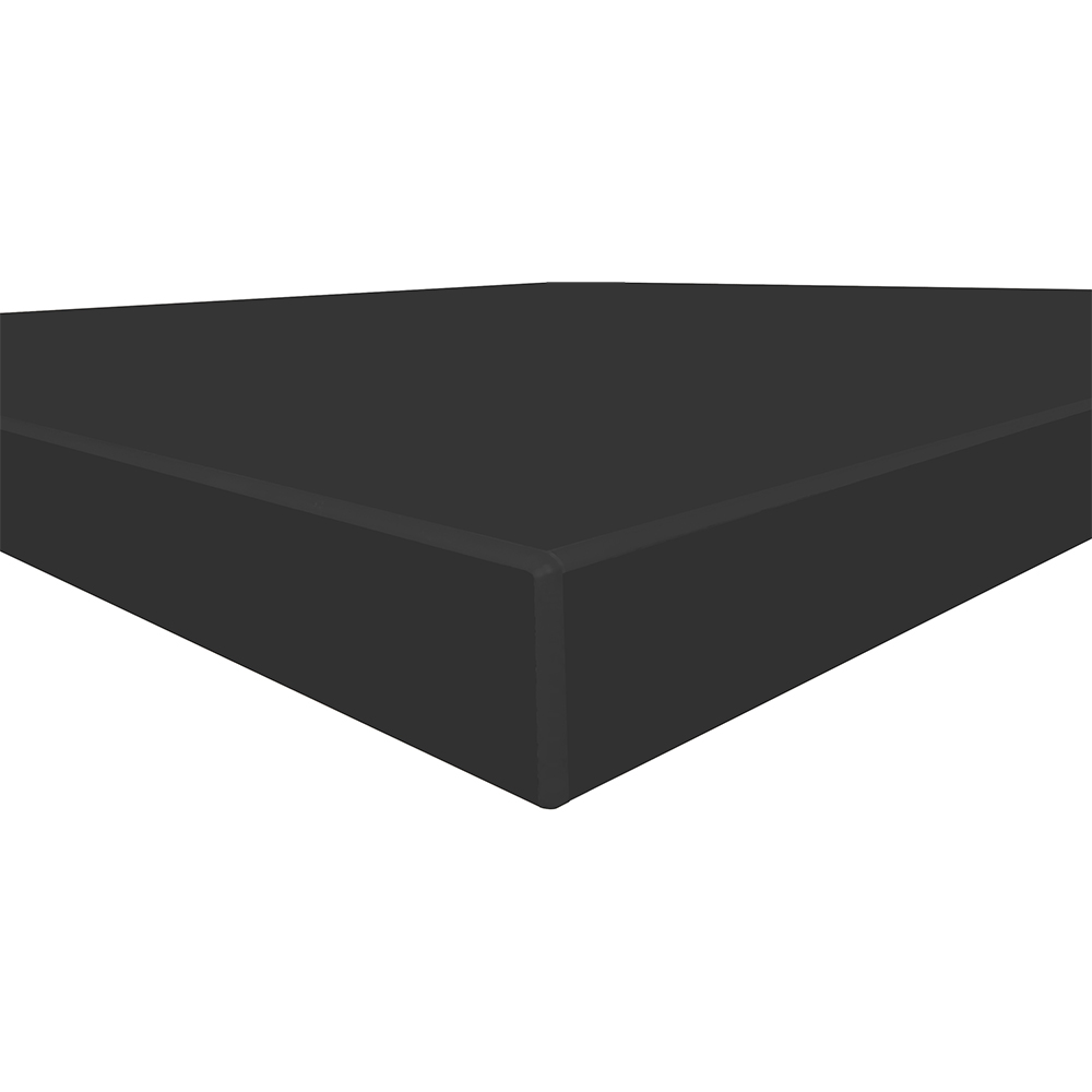 PVC Edge Manufactured Table Tops - 2" thickness - Pinnacle Black Laminate - Image 2