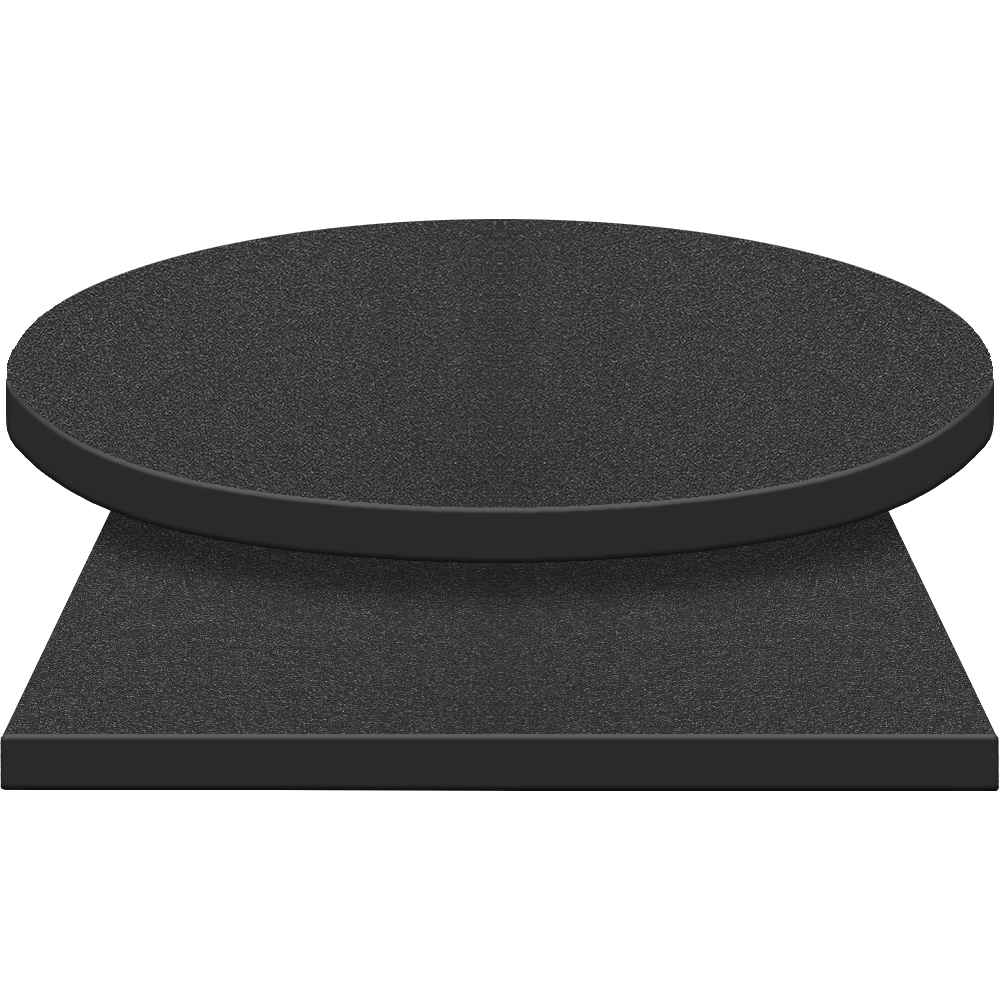 PVC Edge Manufactured Table Tops – 2″ thickness – Pinnacle Gray Pearl Laminate