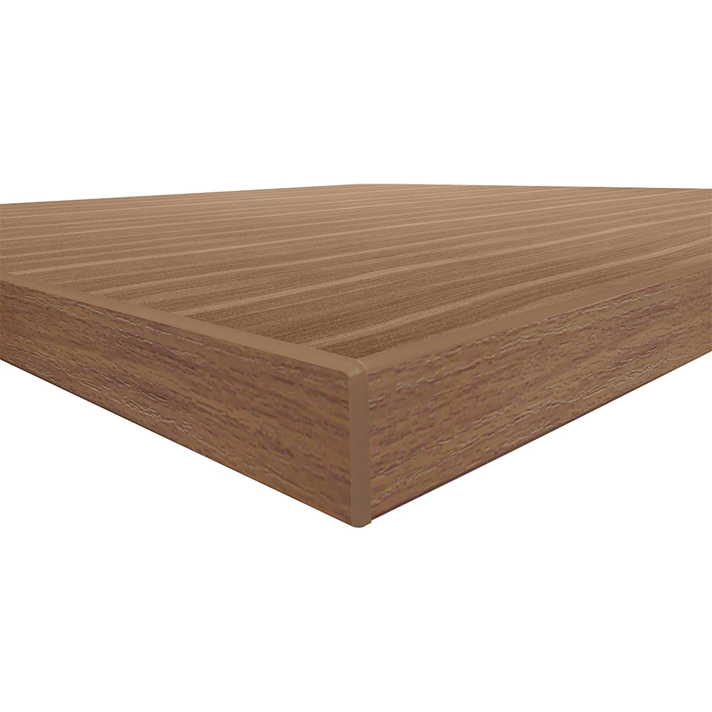 PVC Edge Manufactured Table Tops - 2" thickness - Pinnacle Australian Walnut Laminate - Image 2