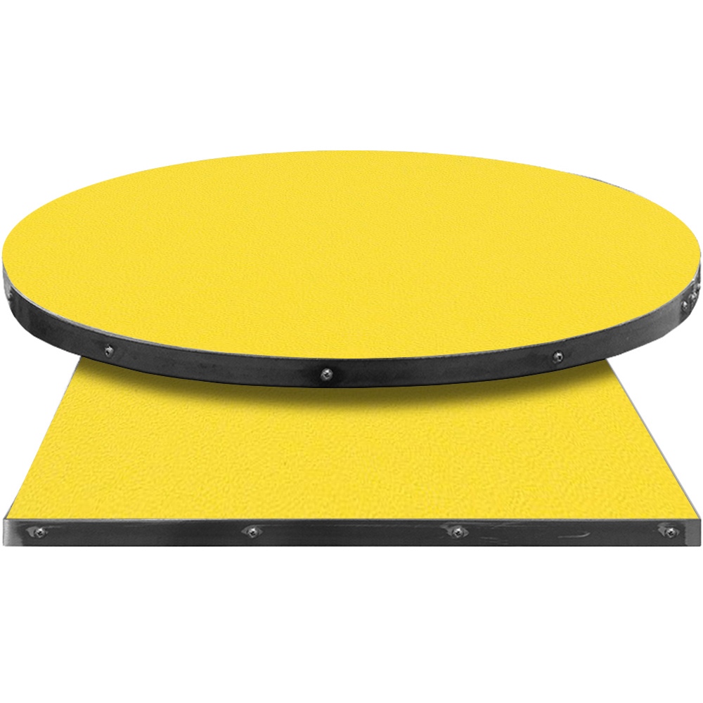 Fortress Manufactured Table Tops – Pinnacle Banana Yellow Laminate
