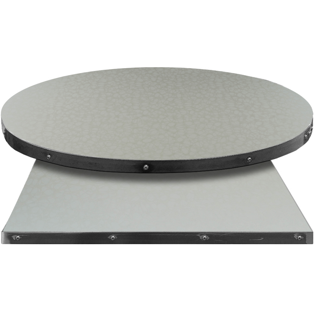 Fortress Manufactured Table Tops – Pinnacle Ivory Boomerang Laminate