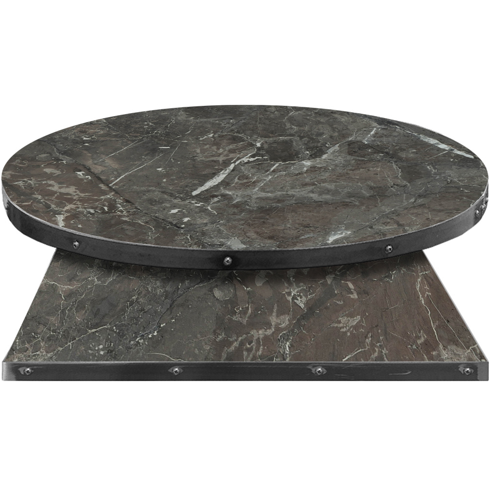 Fortress Manufactured Table Tops – Pinnacle Ashen Marble Laminate