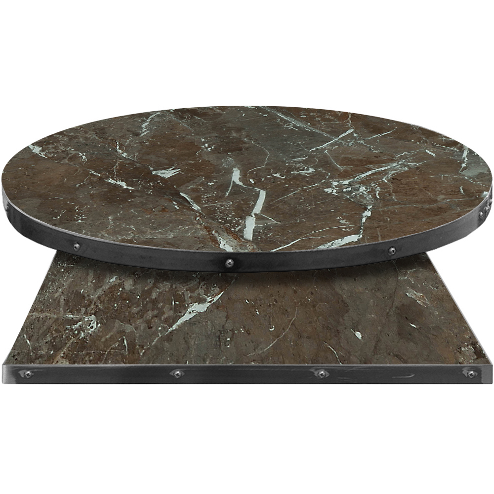 Fortress Manufactured Table Tops – Pinnacle Mocha Marble Laminate