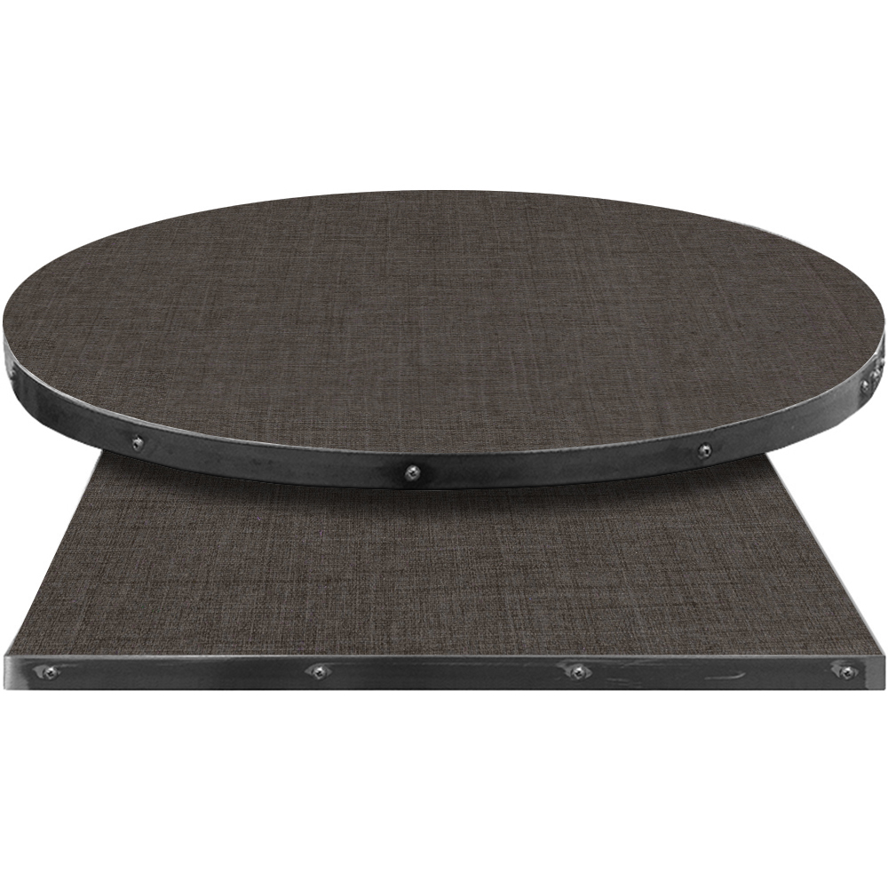 Fortress Manufactured Table Tops – Pinnacle Gray Twist Laminate