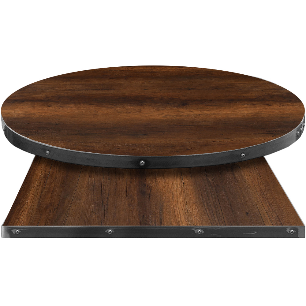 Fortress Manufactured Table Tops – Pinnacle Knotty Oak Laminate
