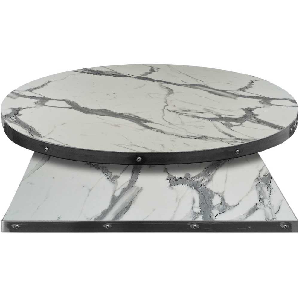 Fortress Manufactured Table Tops – Pinnacle Vento Marble Laminate