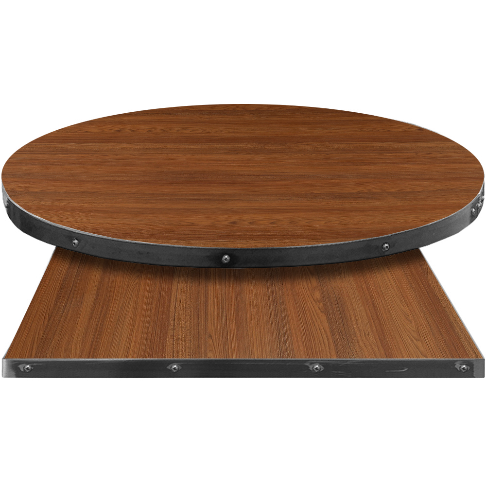 Fortress Manufactured Table Tops – Pinnacle Sumatra Teak Laminate