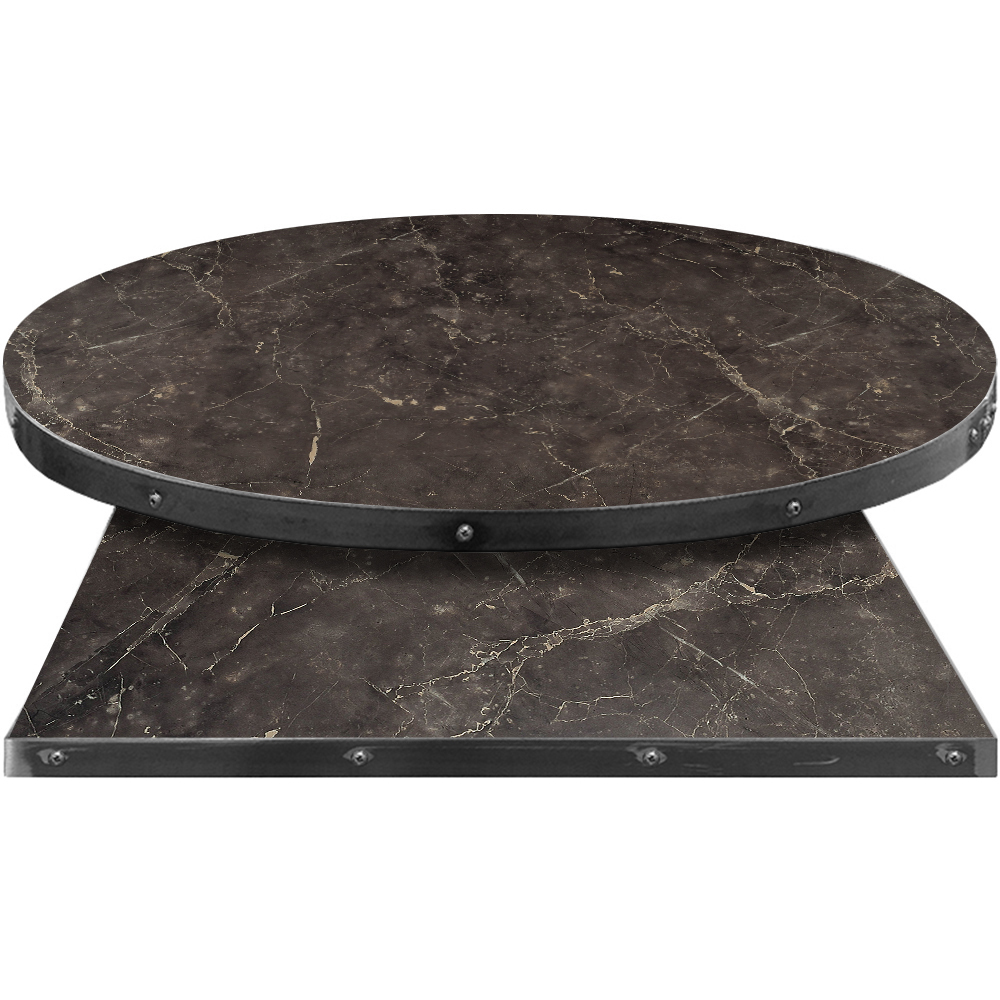 Fortress Manufactured Table Tops – Pinnacle Chocolate Slate Laminate