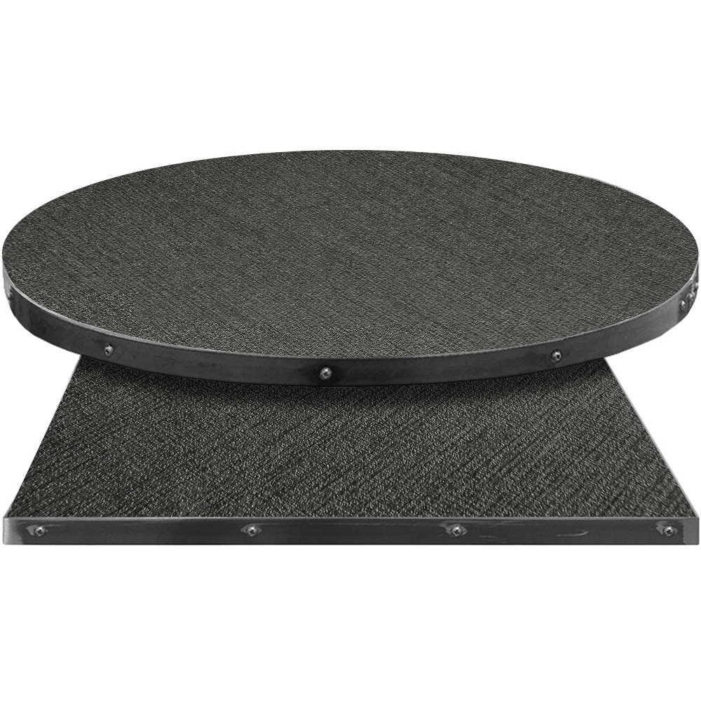 Fortress Manufactured Table Tops – Pinnacle Charcoal Fiber Laminate