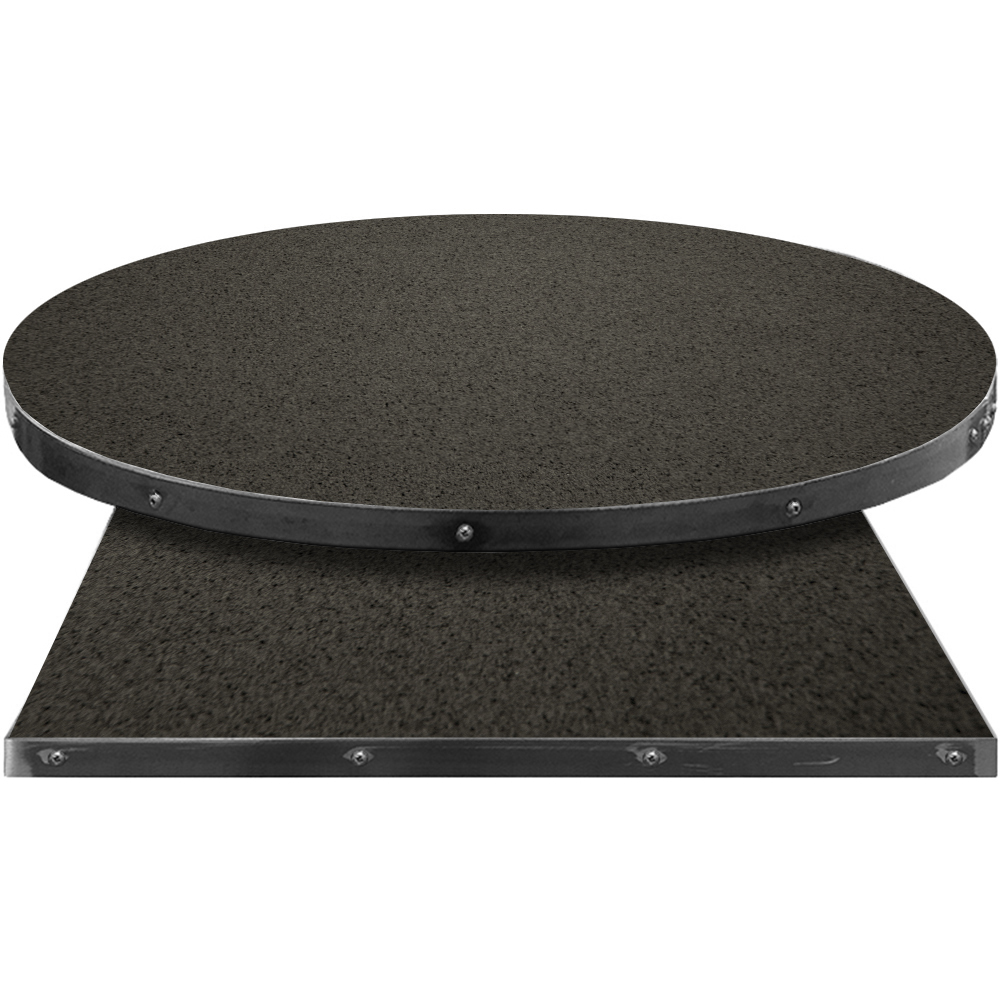 Fortress Manufactured Table Tops – Pinnacle Black Galaxy Laminate