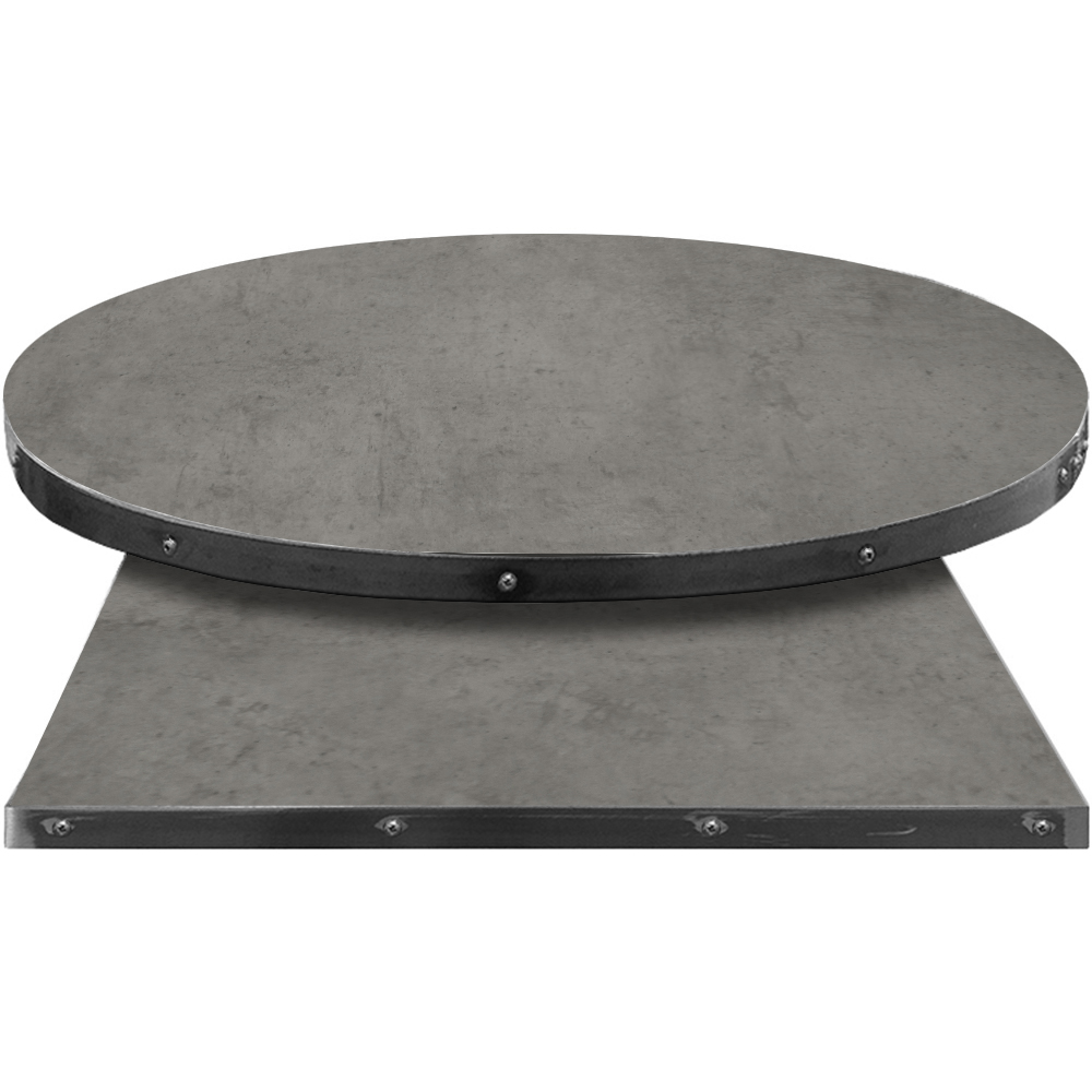 Fortress Manufactured Table Tops – Pinnacle Smoky Concrete Laminate