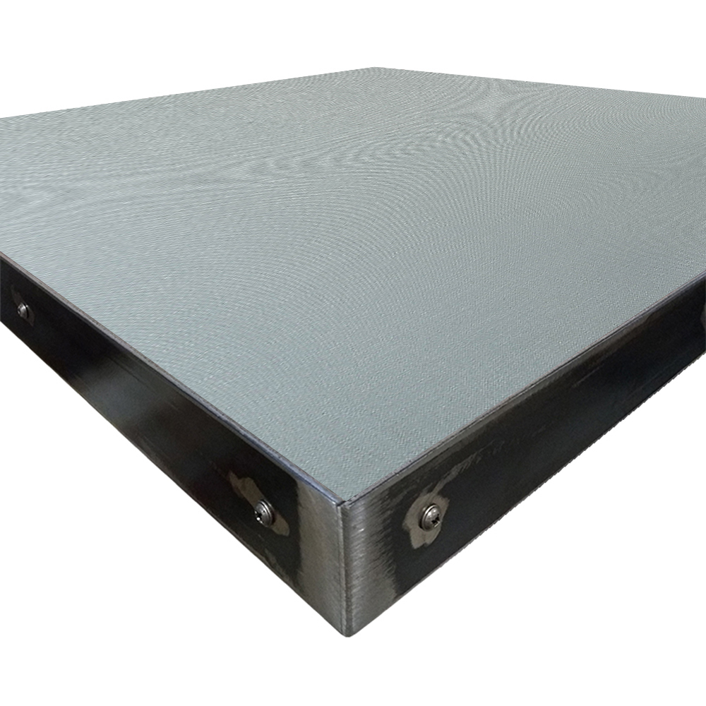 Fortress Manufactured Table Tops - Pinnacle Gray Washed Tweed Laminate - Image 2