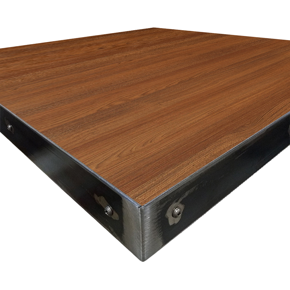Fortress Manufactured Table Tops - Pinnacle Sumatra Teak Laminate - Image 2