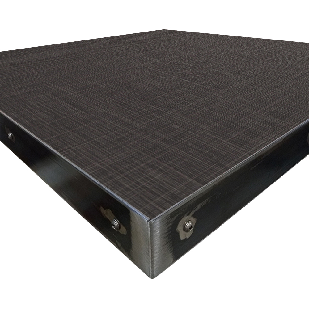 Fortress Manufactured Table Tops - Pinnacle Graphite Linen Laminate - Image 2