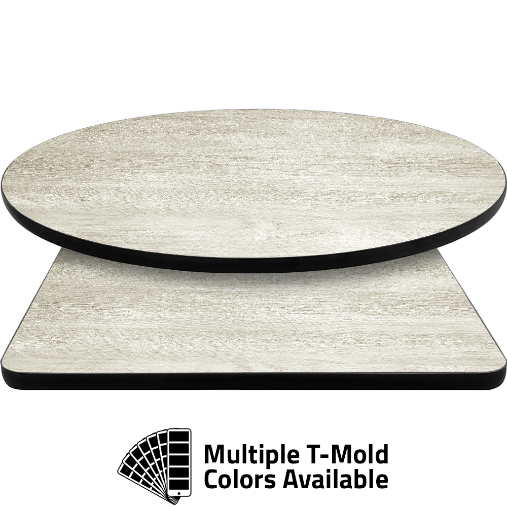 T-Mold Manufactured Table Tops - Pinnacle Olympic Hemlock laminate