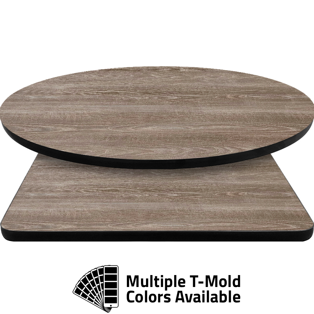 T-Mold Manufactured Table Tops - Pinnacle Potent Ash laminate