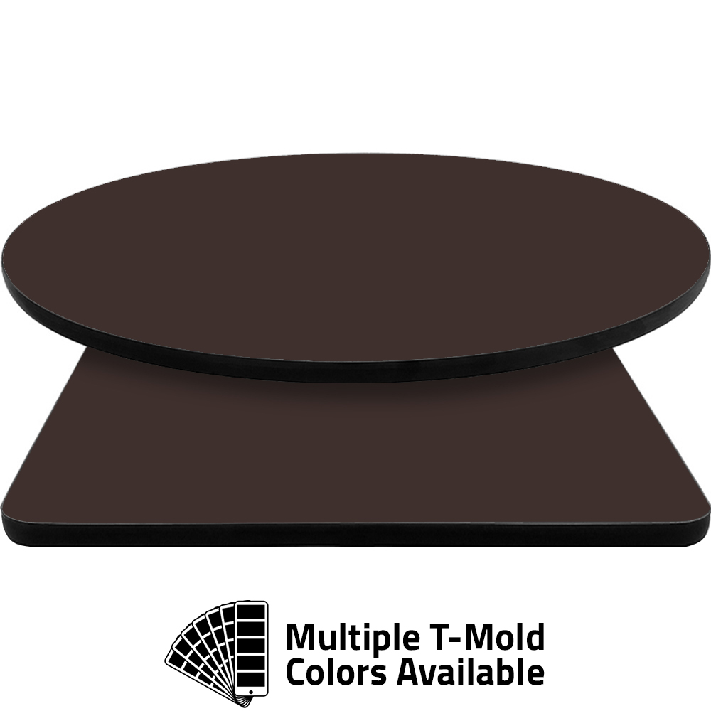 T-Mold Manufactured Table Tops - Pinnacle Coffee laminate