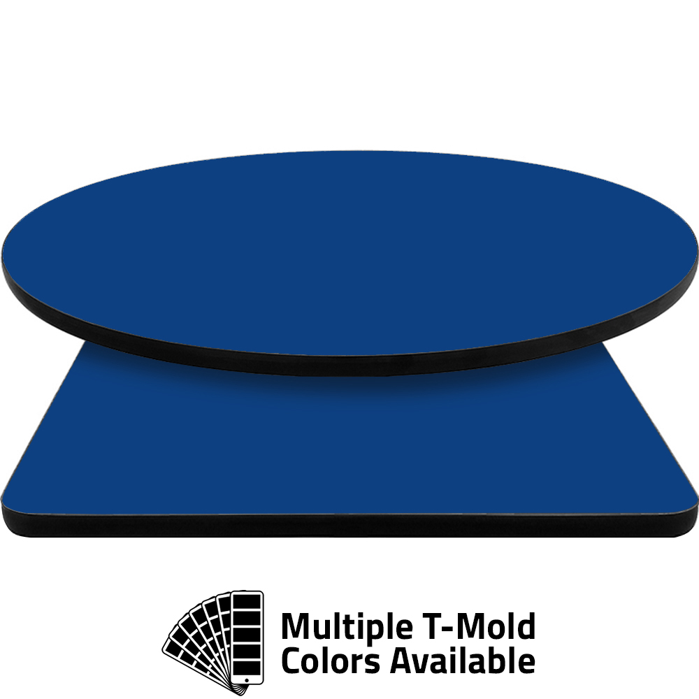 T-Mold Manufactured Table Tops - Pinnacle Cobalt Blue laminate